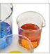 Photo of chemicals in beakers
